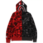 A Bathing Ape Color Camo Separate Shark Fz Худи