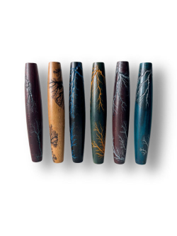 Накладка на Tortuga Flint - Черное дерево с молнией