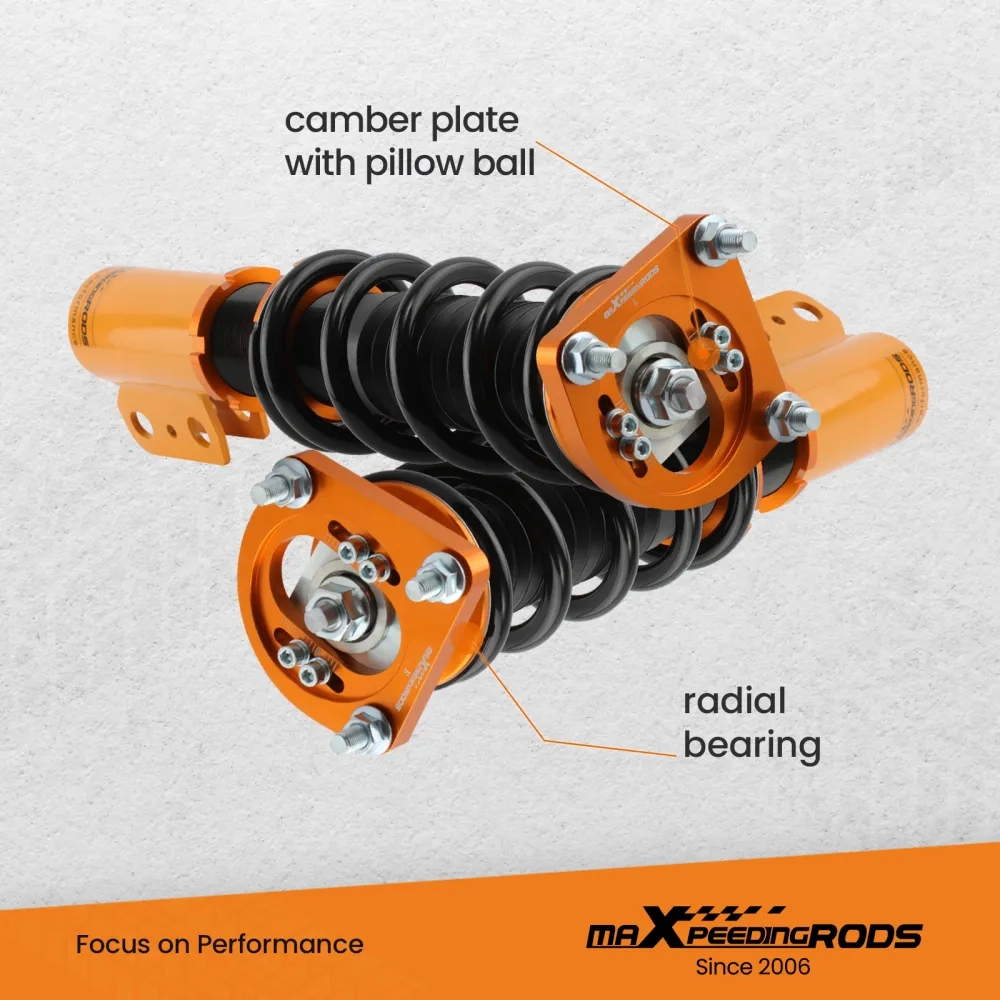 Комплект для автомобиля FORD Mustang GT SN95 Convertible/Coupe 1994-2004 Coilovers Kits 4 Adjustable Height Mounts Racing lowering kit