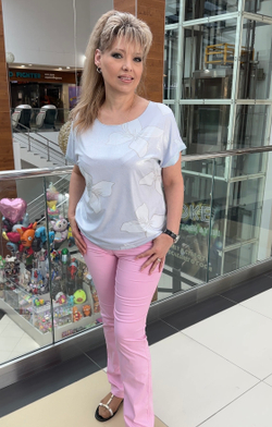 Австрийские  брюки в розовом цвете