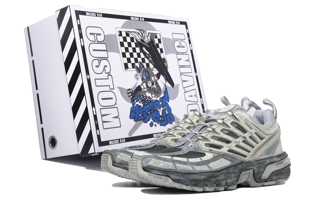 SALOMON ACS Pro Advanced Coverage Quick Dry Support Low top Outdoor Shoes Unisex Dark Gray