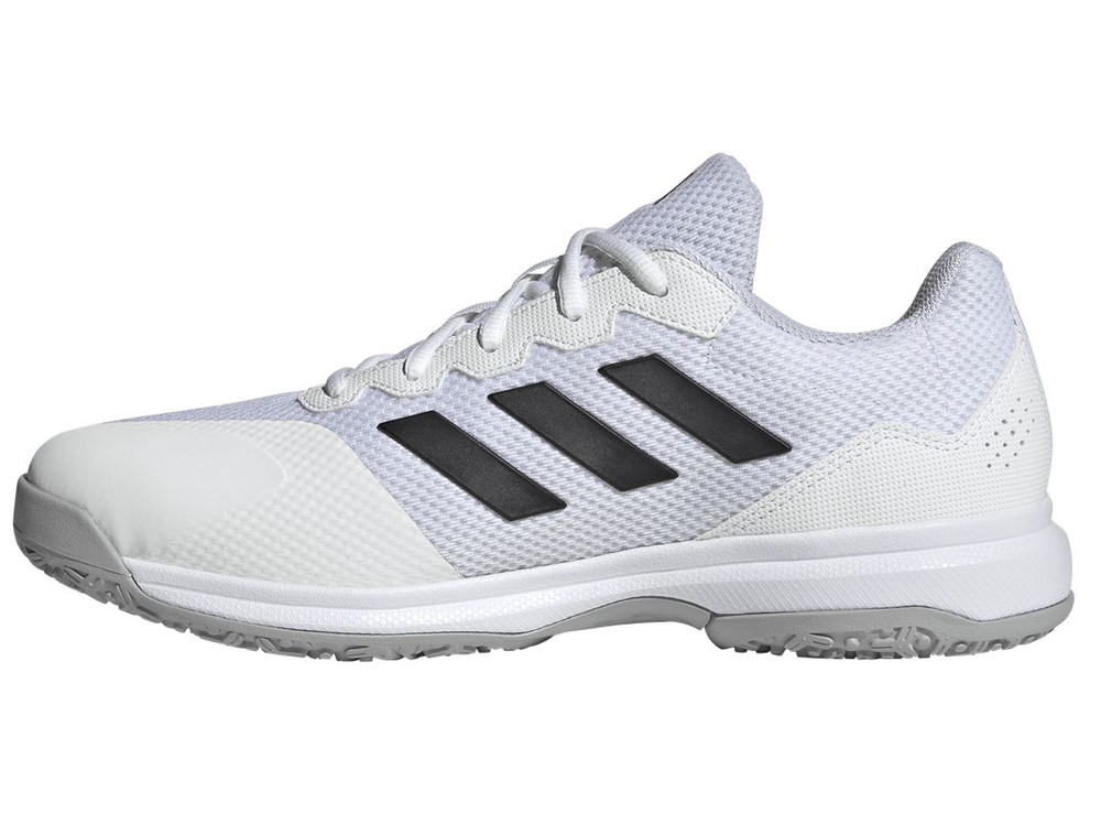 Мужские теннисные кроссовки Adidas GameCourt 2 Omnicourt - footwear white/coal black/grey