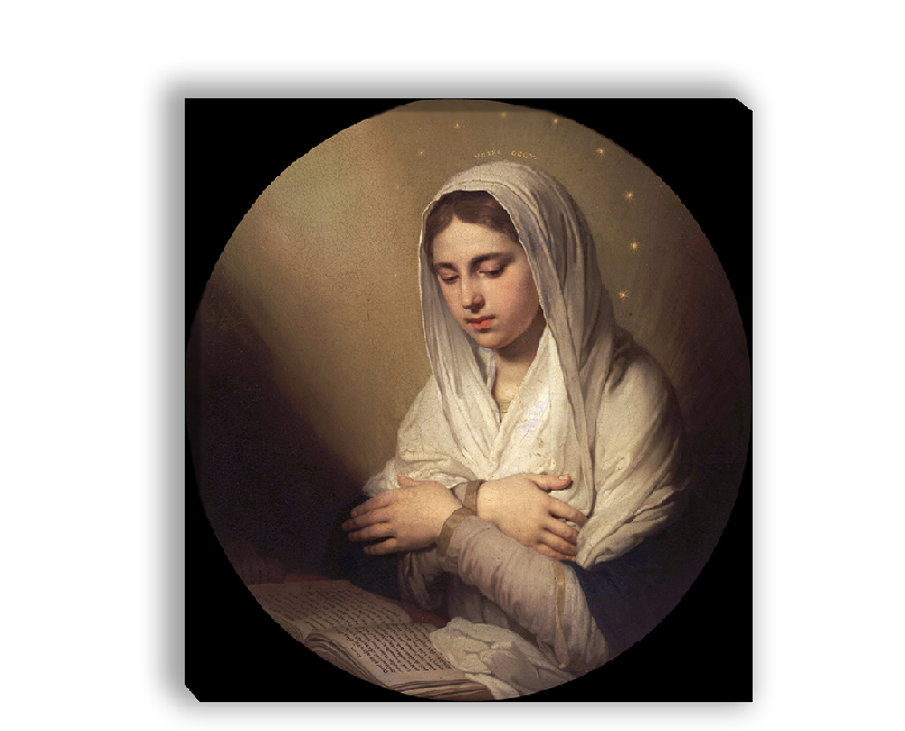 "Дева Мария", Боровиковский В. Л. картина для интерьера (репродукция)