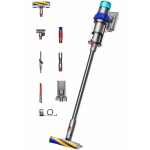 Пылесос Dyson SV47 V15 Detect HEPA синий/никель (blue/nickel) (5 насадок)