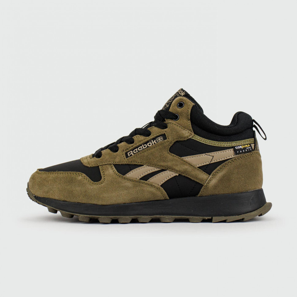 кроссовки Reebok Classic Utility Suede Olive / Black Winter