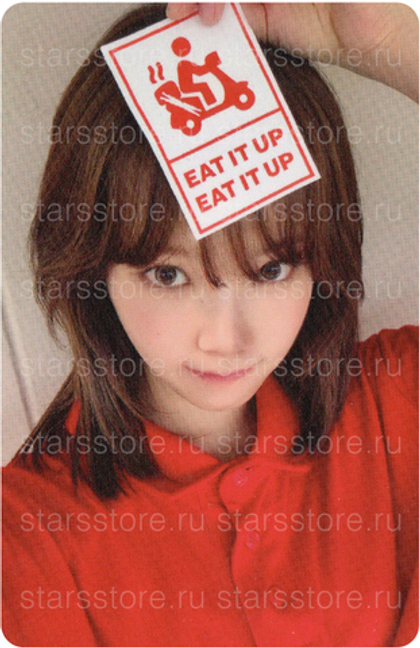 Фотокарта Chaewon LE SSERAFIM - SPAGHETTI (Apple Music)