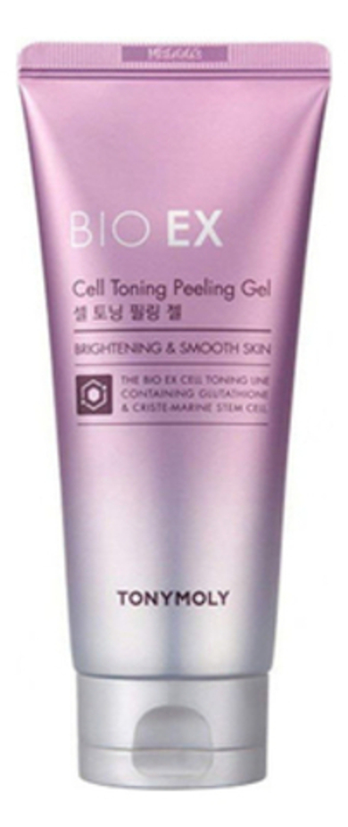 Tony Moly Антивозрастной пилинг-гель для лица  - BIO EX Cell Toning Peeling Gel  ,120 мл