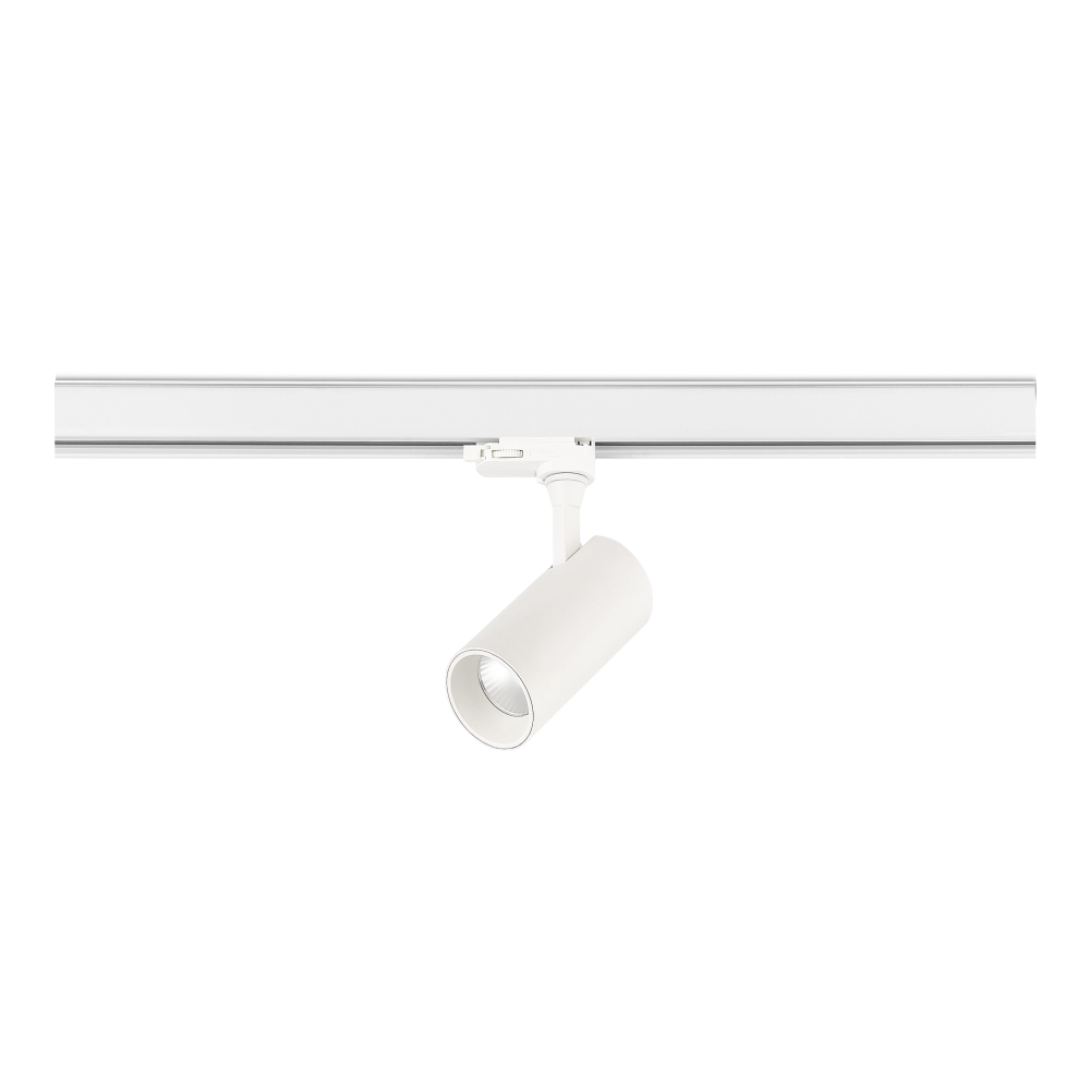ST383.596.20 Св-к трек. Белый LED 1*20W 2700K/4000K/6000K 1 600Lm Ra>90 38 IP20 D70xH150мм 220V