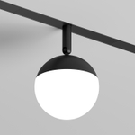 DK8055-BK Акцентный светильник SMART MOON 12W DIM 3000K-6000K, черный, алюминий, акрил