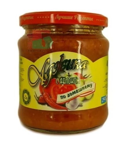 Аджика "По-Домашнему" с яблоком 440г. Лучшие рецепты Казахстан