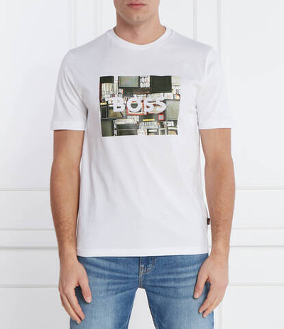 Футболка Teeheavyboss BOSS ORANGE - белый(50510009)