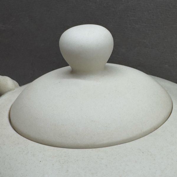 Чайник для кипятка, глина светлая, 1,6л