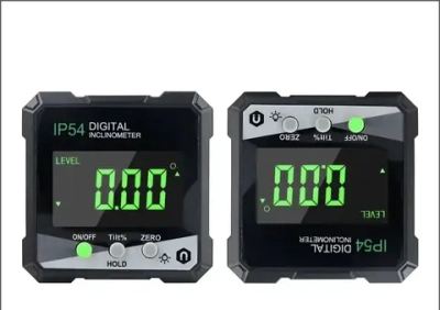 Цифровой угломер RZ 838-GREE электронный уровень с магнитным основанием, измеритель угла 360 , для заточки ножей, строительства и деревообработки