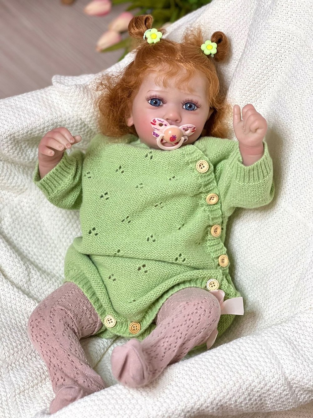 Кукла Реборн мягконабивная 60см (FA-959)
