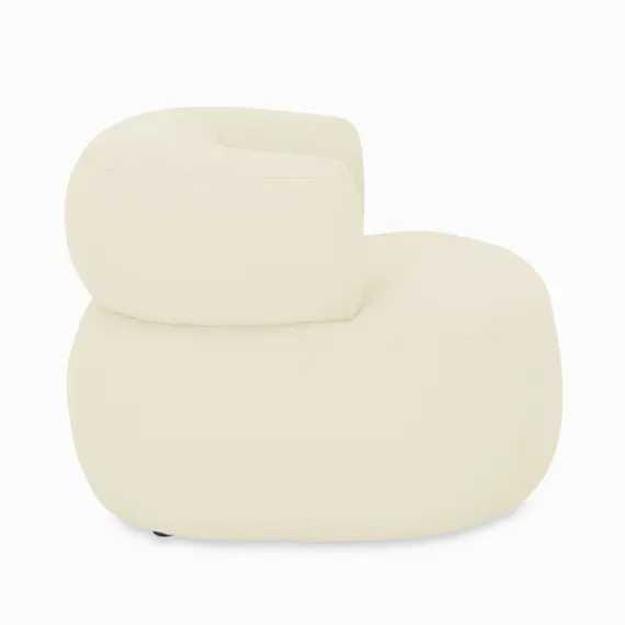 Кресло Plush Cloud серое