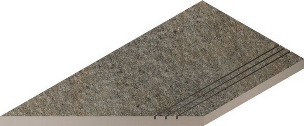 Ступень District Emerald Bordo Grip 30x60 Sx Уг.Лев.