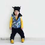 Жилет (сказочные цветы)