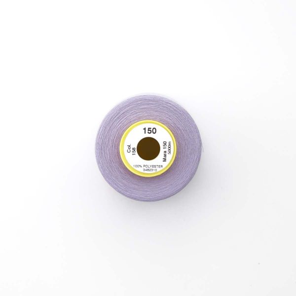 Нитка Gutermann Mara 150 (5000 метров), 1 боб., особо тонкая | 158 св.сиреневый