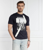 Футболка Armani Exchange - темно-синий(3DZTHR ZJBYZ)