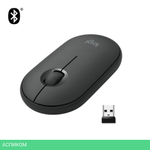 Мышь Logitech Pebble M350 Black (910-005576)