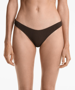 OYSHO Бразильские плавки-бикини с U-образным вырезом, шоколадный