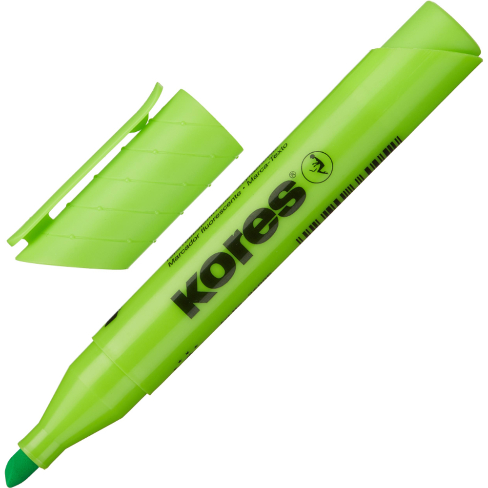 Маркер текстовыделитель KORES 1-5 мм