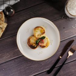 Тарелка с бортом d 23 см h4 см Grace Noble [6]