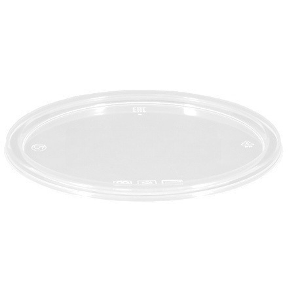 ВЗЛП-115 (PP) Крышка к круглому контейнеру (50/500 шт.) 1549п