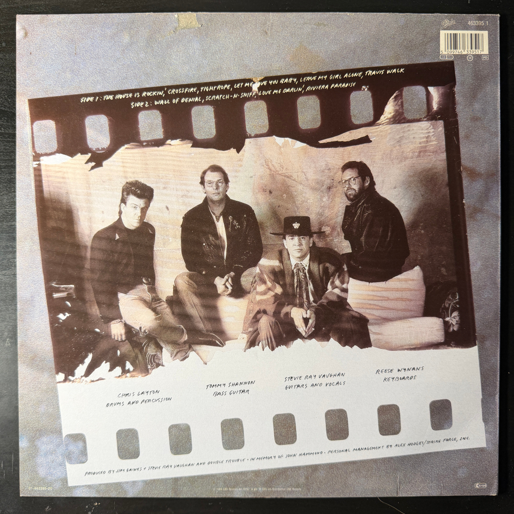 Stevie Ray Vaughan And Double Trouble ‎– In Step (Голландия 1989г.)