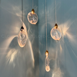 Подвесной светильник Cloyd GLOCK-C P2 / Ø20 см - золото (арт.11625)