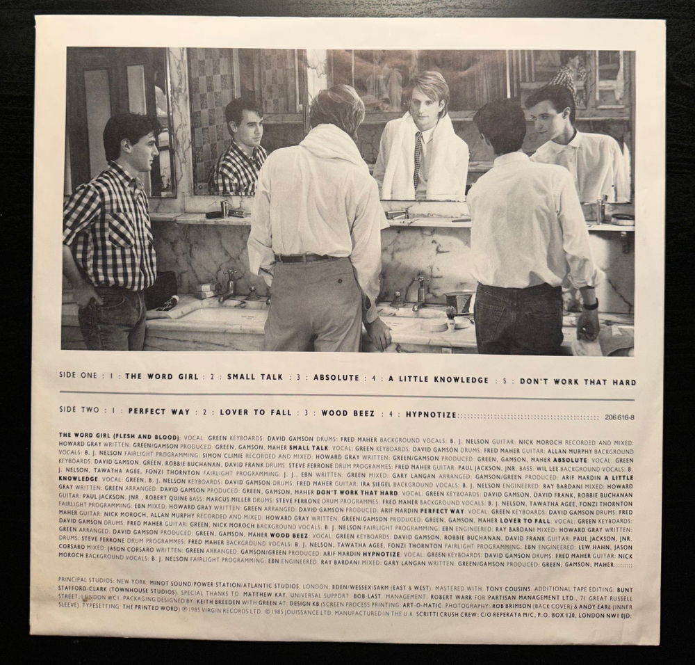 Scritti Politti - Cupid & Psyche 85 (Европа 1980г.)