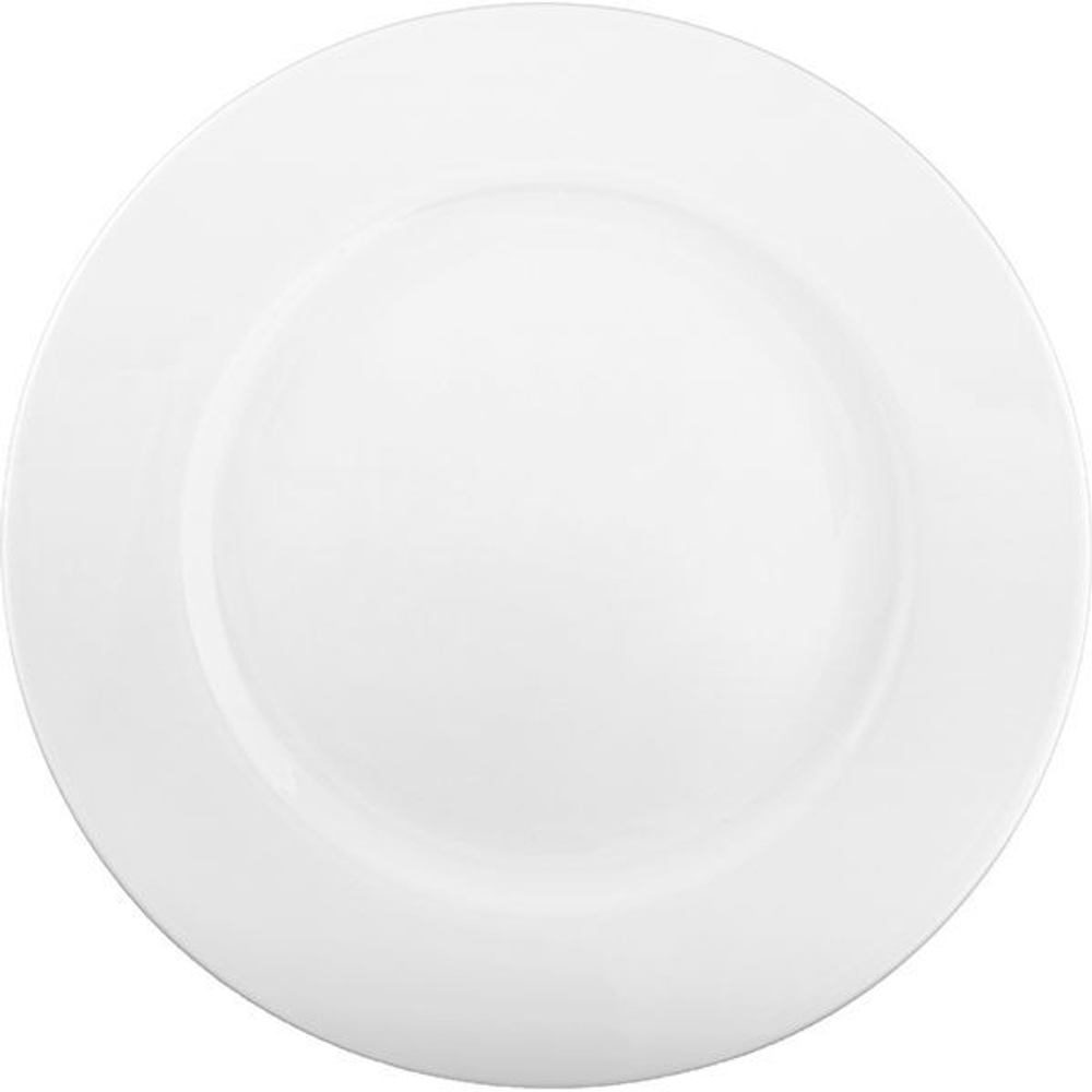 Тарелка «Белая» Классик;фарфор;D=300,H=25мм;белый (Цвет: белый)
