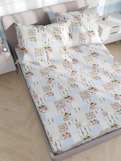 Простынь Сказка "Квилт" 150х215 см, перкаль