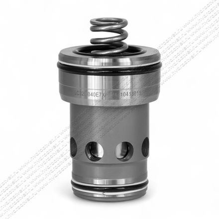 LC32DB40E7X/ - Логический клапан (патрон) Ду32, функция - предохранительный клапан давления, давление открытия 4 бар, E = седельный без демпфера, уплотнение NBR