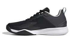 Мужские кроссовки теннисные Adidas Court Flash Speed - белый, черный