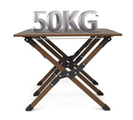 Стол туристический Naturehike складной, 106х64х44 см, с Х-образными ножками, коричневый