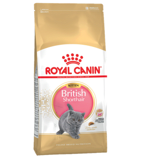 Роял Канин British Shorthair Kitten Котята Британская короткошерстная 400гр.