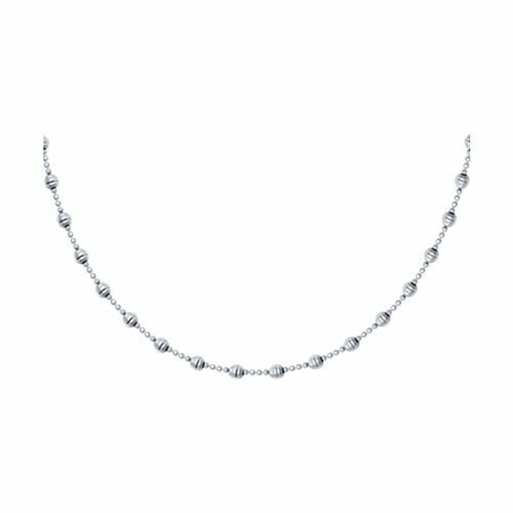 Колье из серебра