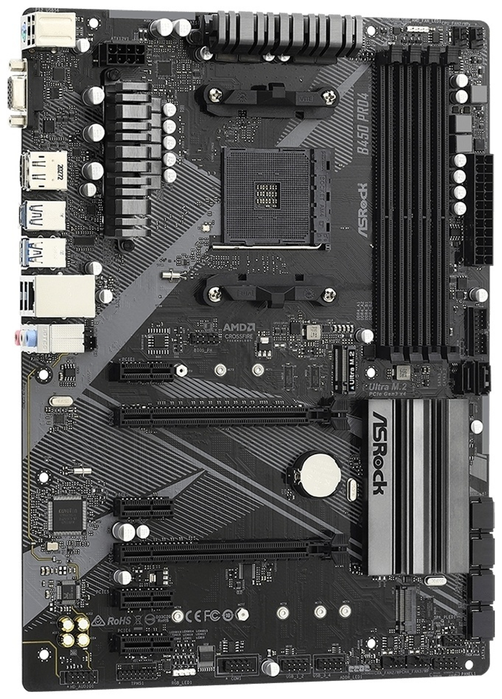Материнская плата ASRock B450 PRO4 R2.0