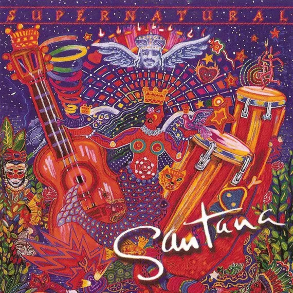 Santana - Supernatural (Blue) LP