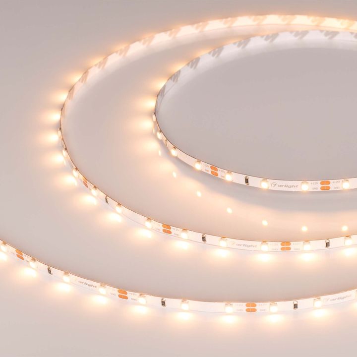 Светодиодная лента Arlight 4,8W/m 60LED/m 2835SMD теплый белый 5M 028616(2)