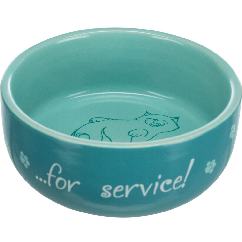 Миска для кошек Trixie Thanks For Service, размер 11см.