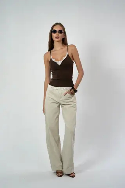 Базовые джинсы прямого кроя с идеальной посадкой