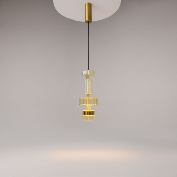 Подвесной светодиодный светильник Maytoni Level MOD253PL-L18BS3K2