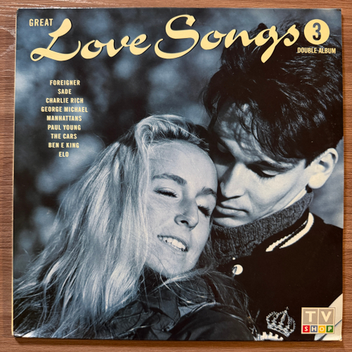 Сборник Great Love Songs 3 2LP (Голландия 1990г.)