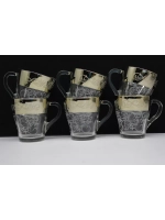 Набор кружек для чая и кофе.