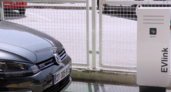 Зарядная станция EVlink PARKING Floor, RIFD (EVF2S22P02R)