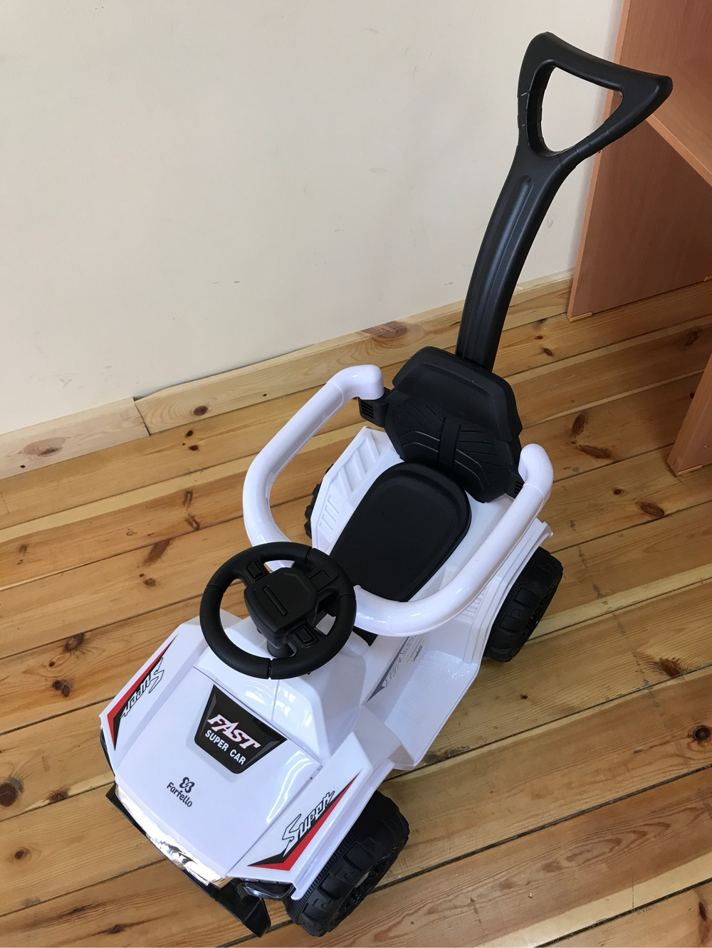 Электромобиль детский Модель: JJ101 (Белый) Артикул: JJ101/3