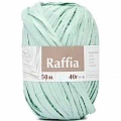 Пряжа "Raffia", 100% целлюлоза 40гр, 50м, (1уп=10шт), мята