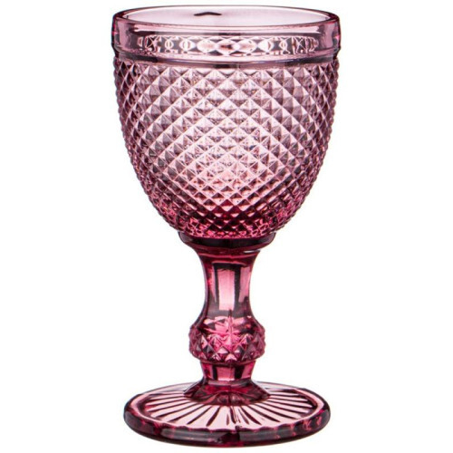 Набор бокалов для вина "ГРАНАТ" 6шт "Muza color" 300мл розовый